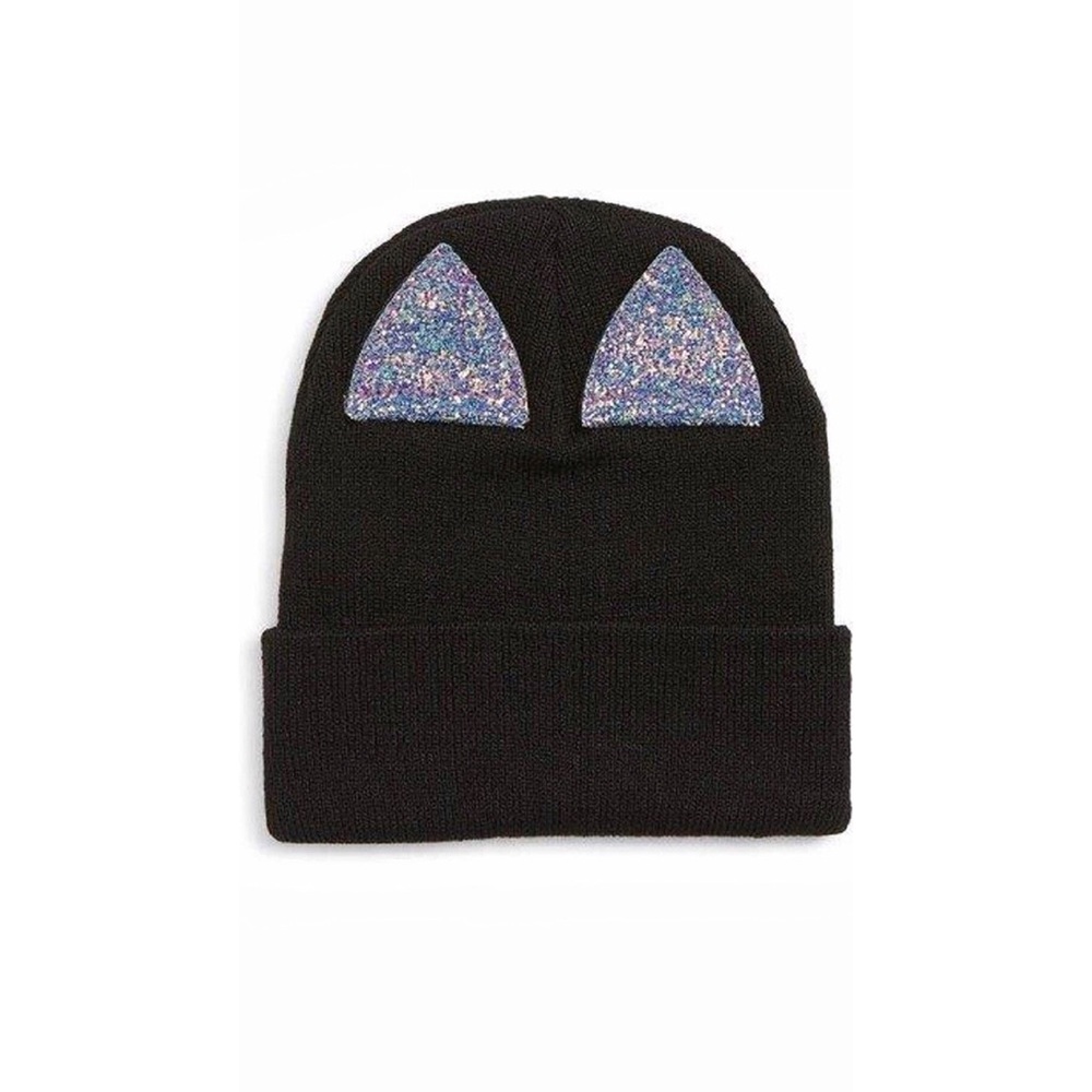 Iridescent Cat Ear Beanie